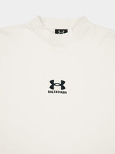 Balenciaga White Oversized Under Armour® T-Shirt