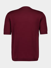 Gucci Rosso Ancora Silk Cotton T-Shirt