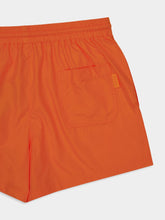 Gucci Bright Orange Technical Poplin Swim Shorts