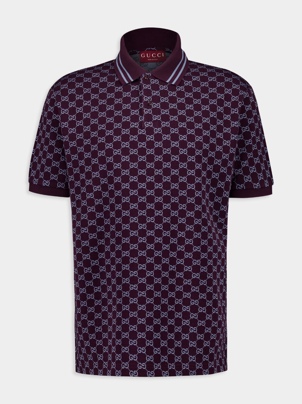 GG Cotton Jacquard Polo Shirt