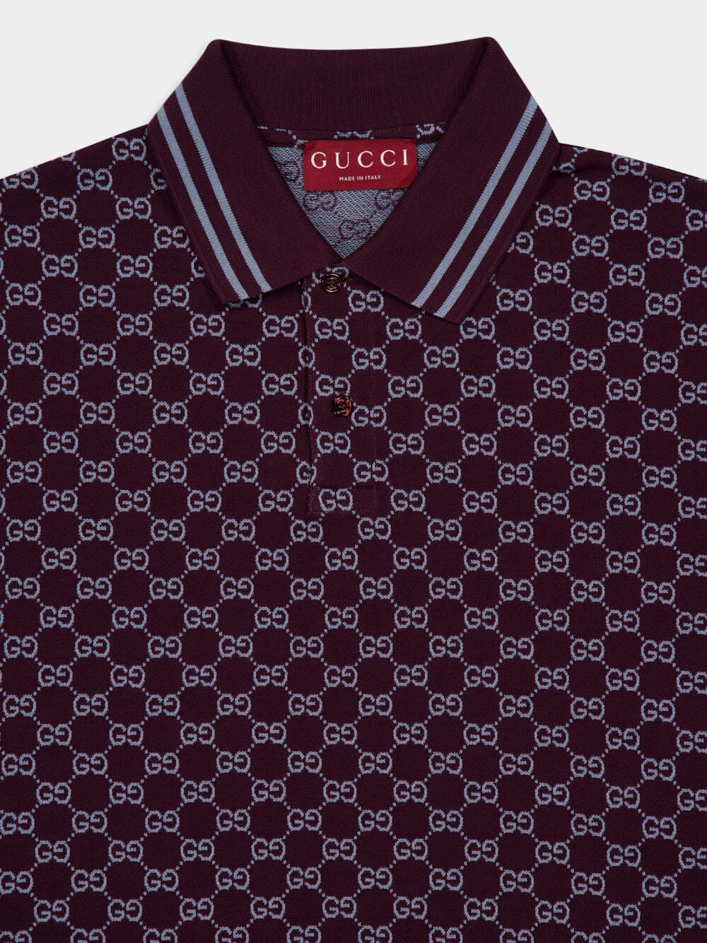 GG Cotton Jacquard Polo Shirt