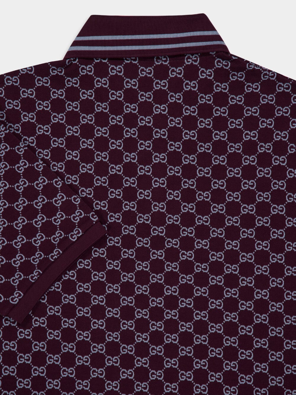 GG Cotton Jacquard Polo Shirt