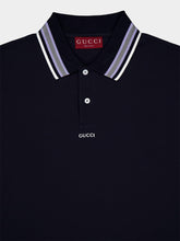 Gucci Cotton Polo Shirt with Embroidery
