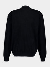 Balenciaga Black Cotton Cardigan