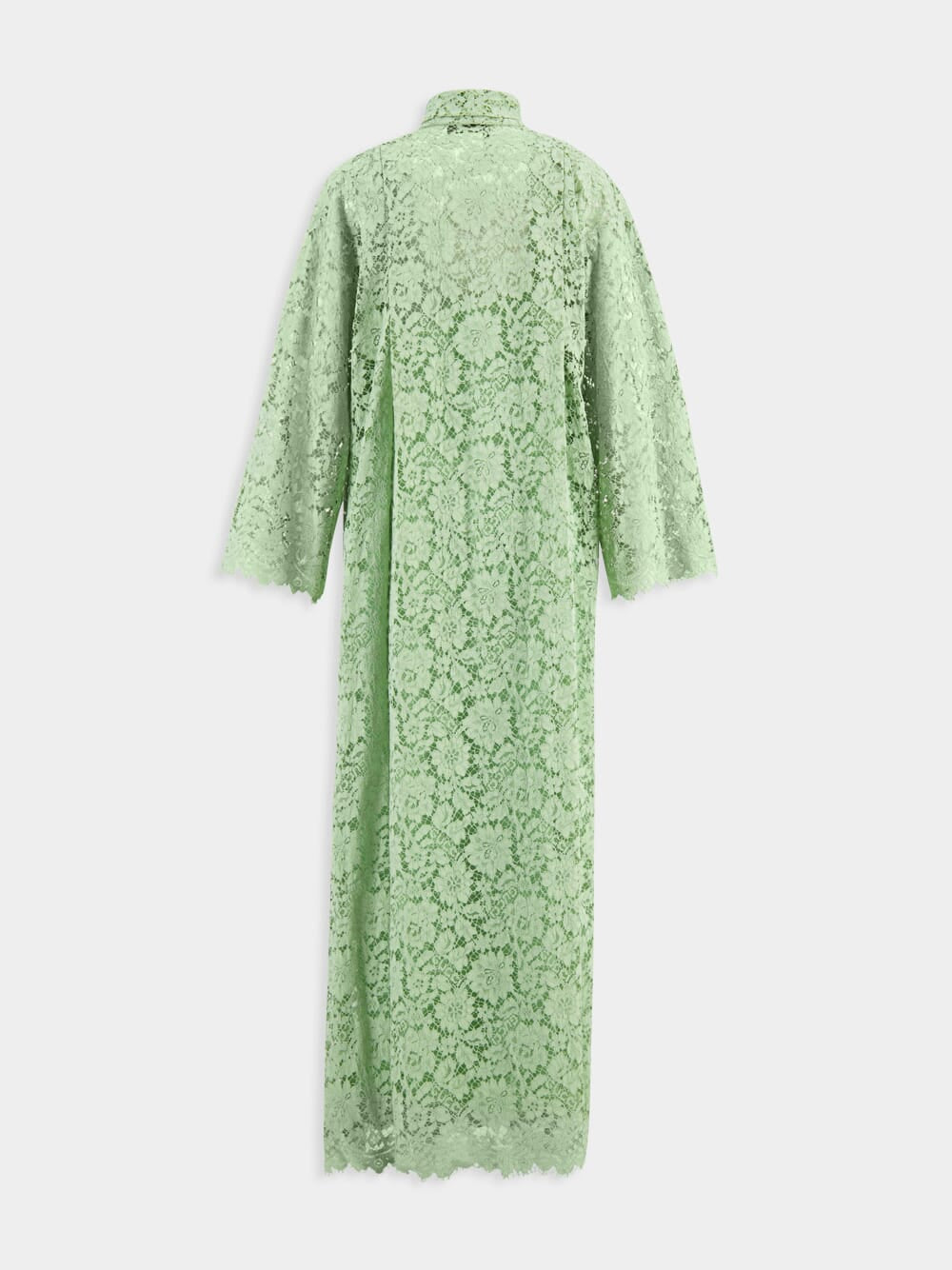 Green Lace Maxi Dress