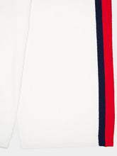 Gucci Cotton Wide-Leg Pants with Contrast Stripes