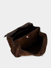 Balenciaga Light Espresso Rodeo Suede Medium Handbag