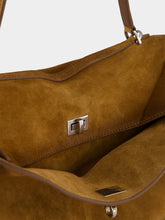 Balenciaga Camel Rodeo Suede Medium Handbag