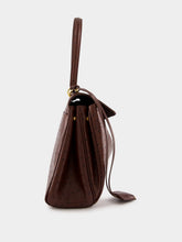 Balenciaga Chocolate Brown Rodeo Twist-Lock Tote Bag