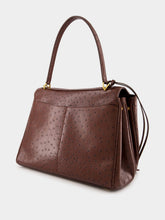 Balenciaga Chocolate Brown Rodeo Twist-Lock Tote Bag