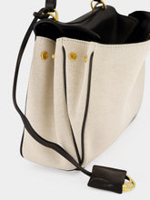 Balenciaga Beige and Black Rodeo Small Handbag