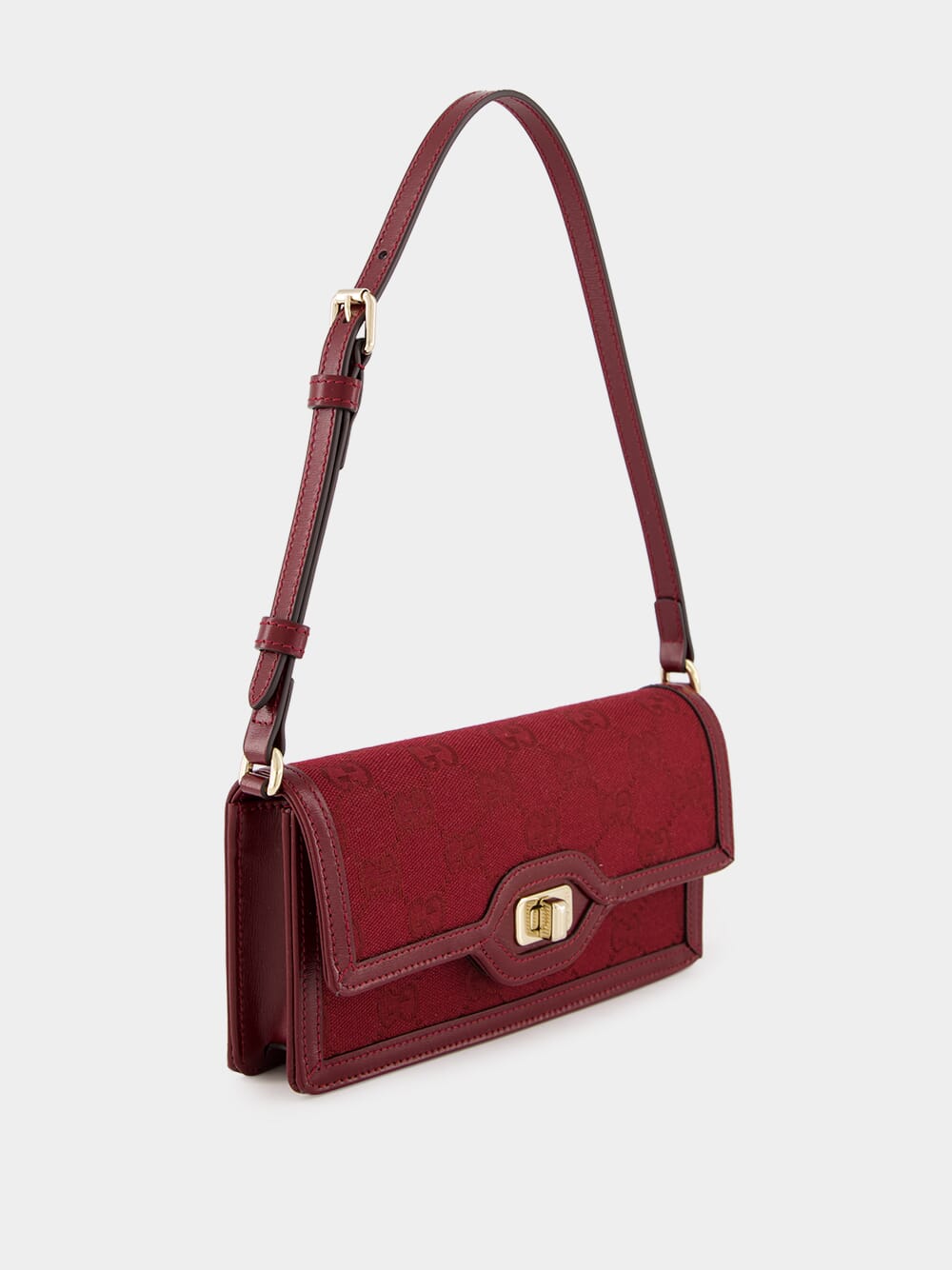 Burgundy Luce Mini Shoulder Bag