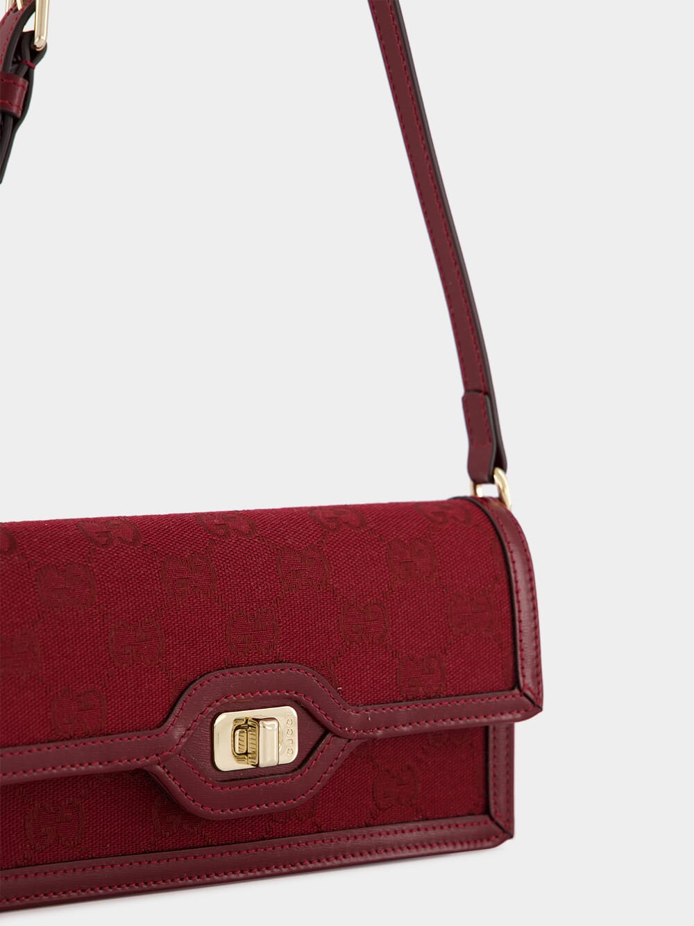 Burgundy Luce Mini Shoulder Bag