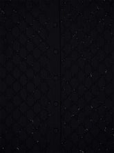 Gucci Black GG Monogram Silk Maxi Dress