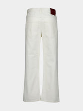 Gucci White Straight Fit Jeans