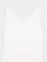 Gucci Rib Cotton Tank Top with Gucci Print