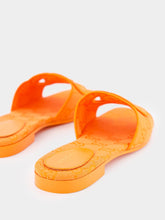 Gucci Interlocking G Orange Slide Sandal