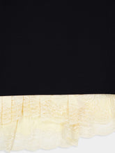 Balenciaga Black Lingerie Tailored Skirt