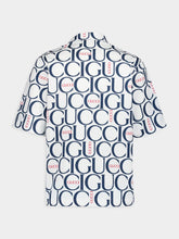 Gucci Maxi Gucci Print Fabric Shirt