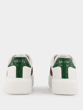 Gucci White Leather Ace Sneakers
