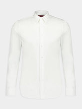 Gucci White Stretch Cotton Shirt