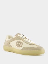 Gucci Oatmeal Suede G75 Trainers