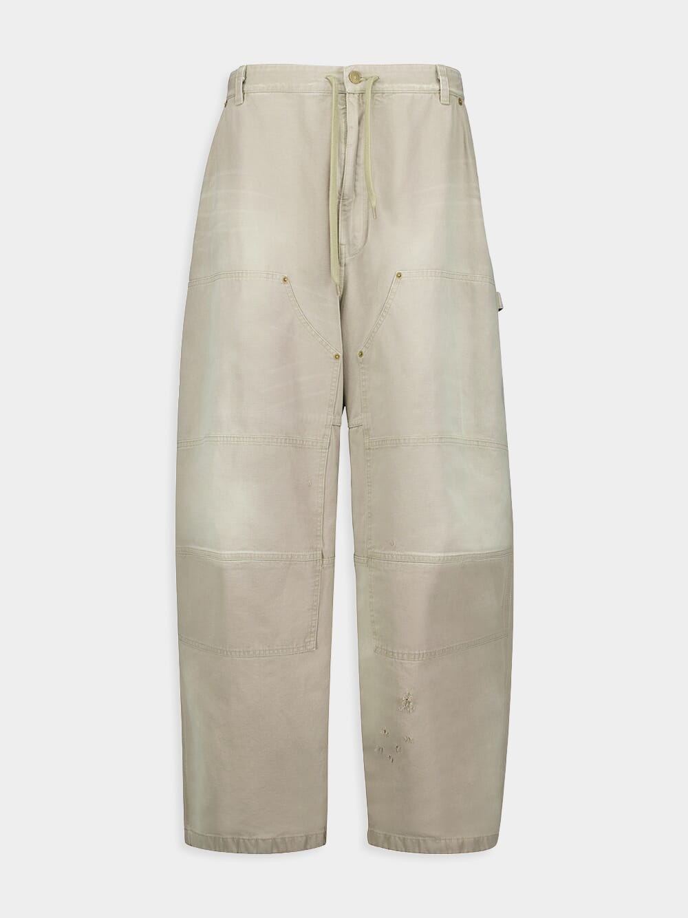 Beige Double Knee Pants