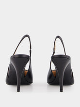 Gucci Black Leather Horsebit Pumps