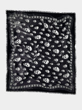 Skull Print Scarf | PDP - Fashion Clinic