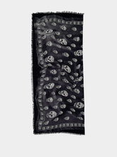 Skull Print Scarf | PDP - Fashion Clinic