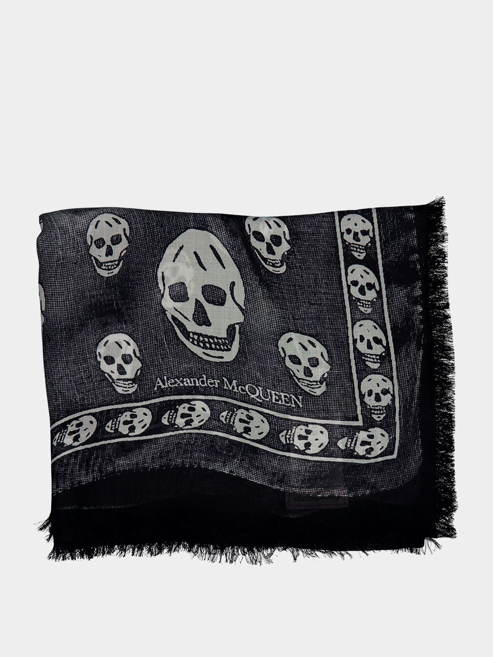 Alexander McQueen Skull Print Scarf | Fashion Clinic