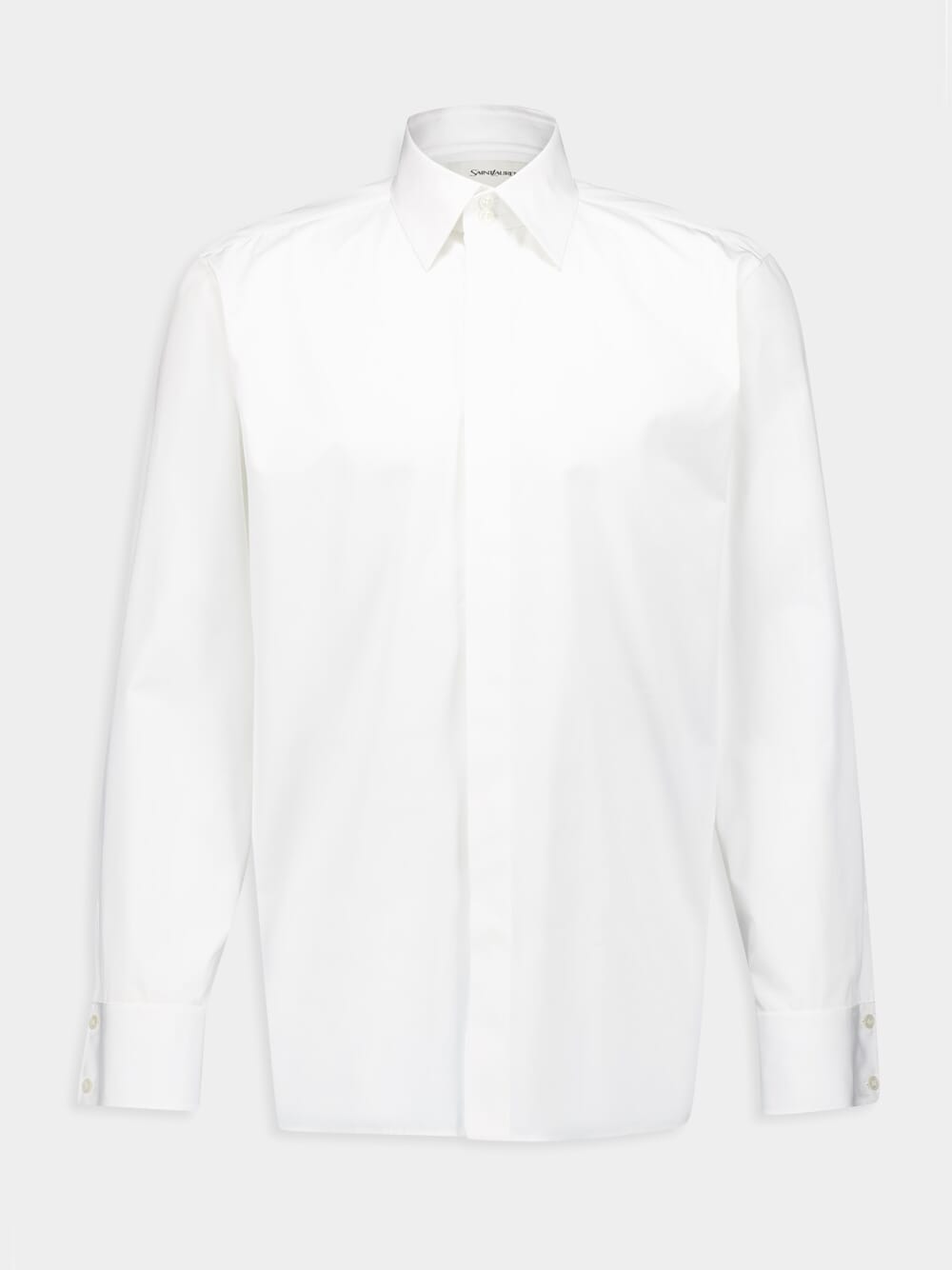 White Poplin Shirt