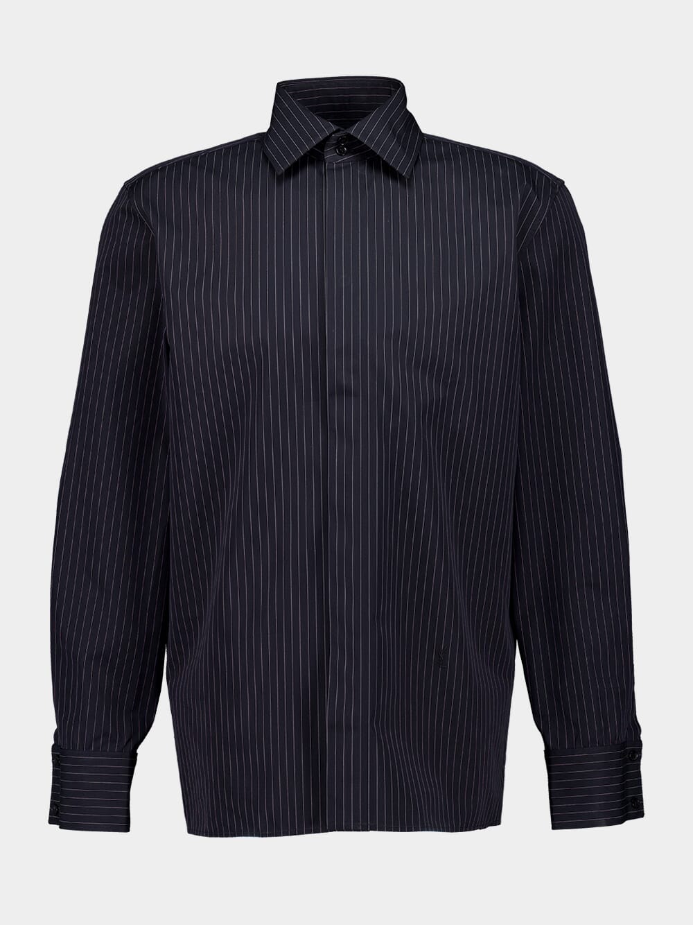 Black Cassandre Striped Shirt