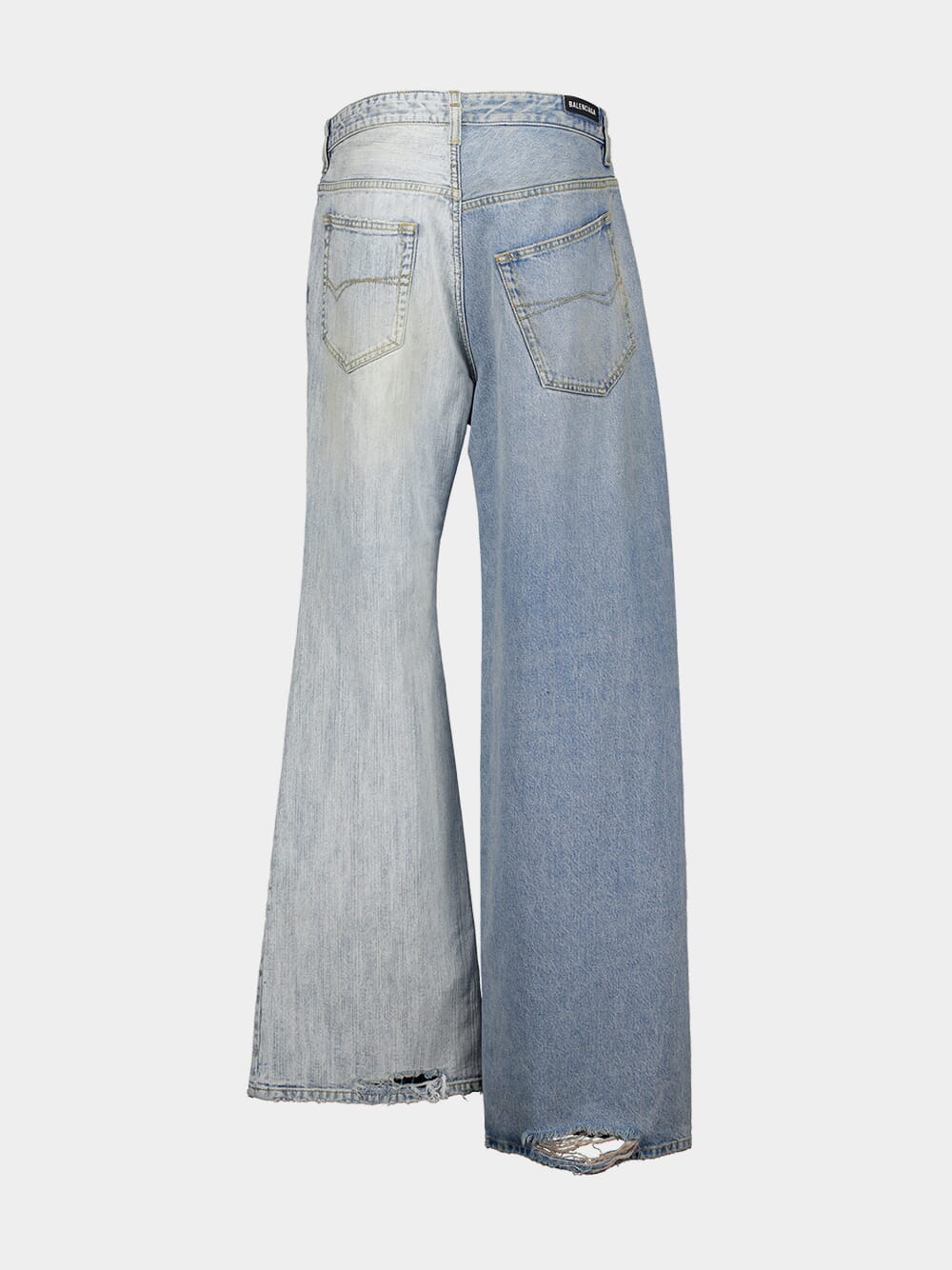 Blue Fifty-Fifty Pants