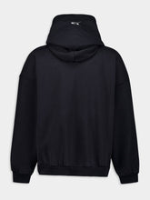 Balenciaga Dark Blue Incognito Zip-Up Hoodie