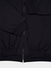 Balenciaga Dark Blue Incognito Zip-Up Hoodie