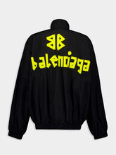 Balenciaga Black Tape Type Tracksuit Jacket