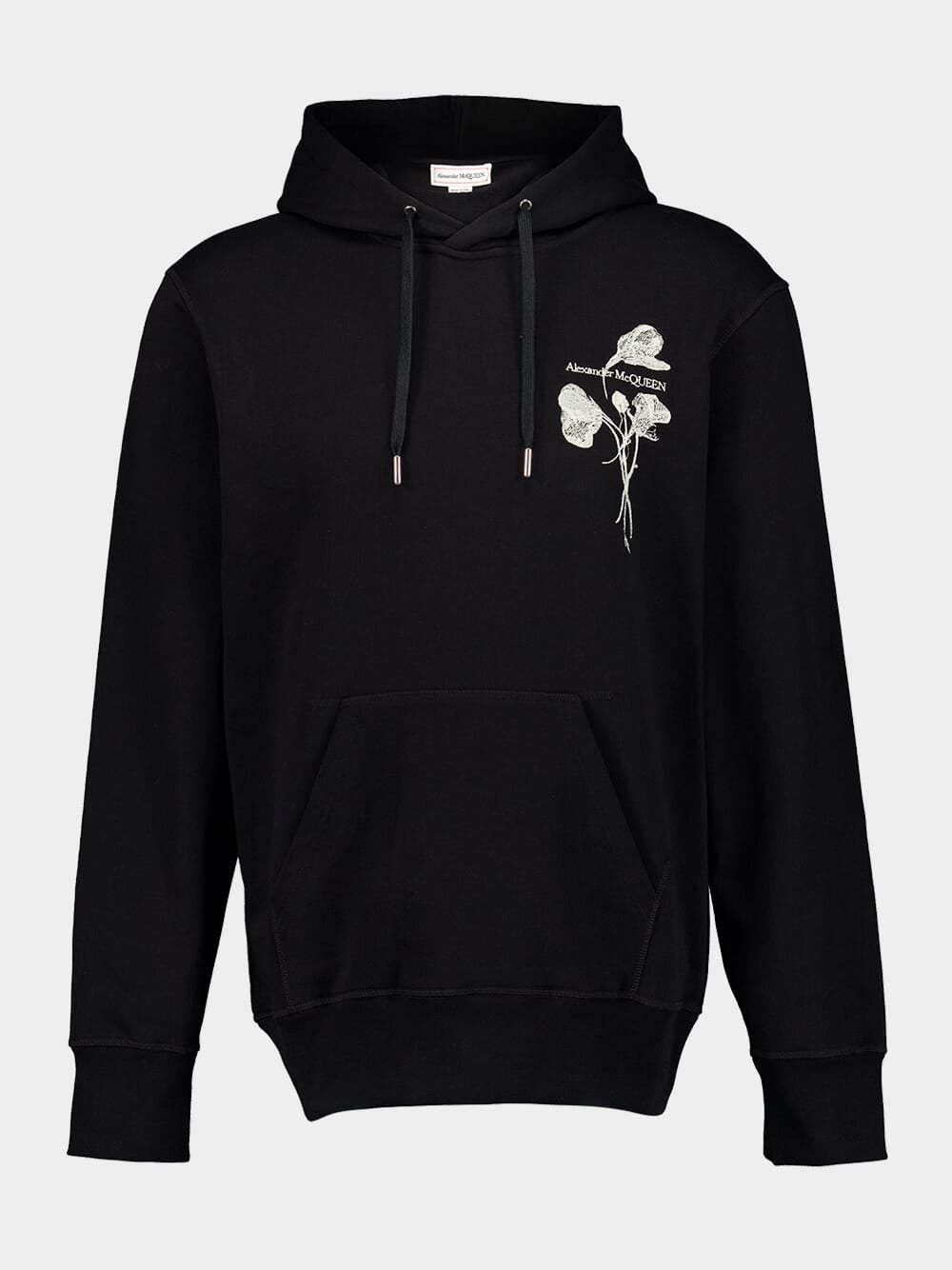 Embroidered Cotton Hoodie