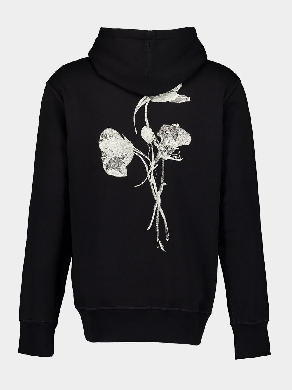 Embroidered Cotton Hoodie