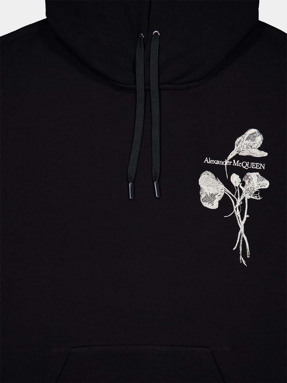 Embroidered Cotton Hoodie