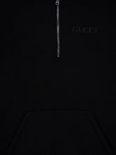Gucci Black Oversize Zip Sweatshirt