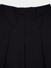 Alexander McQueen Black Tailored Shorts