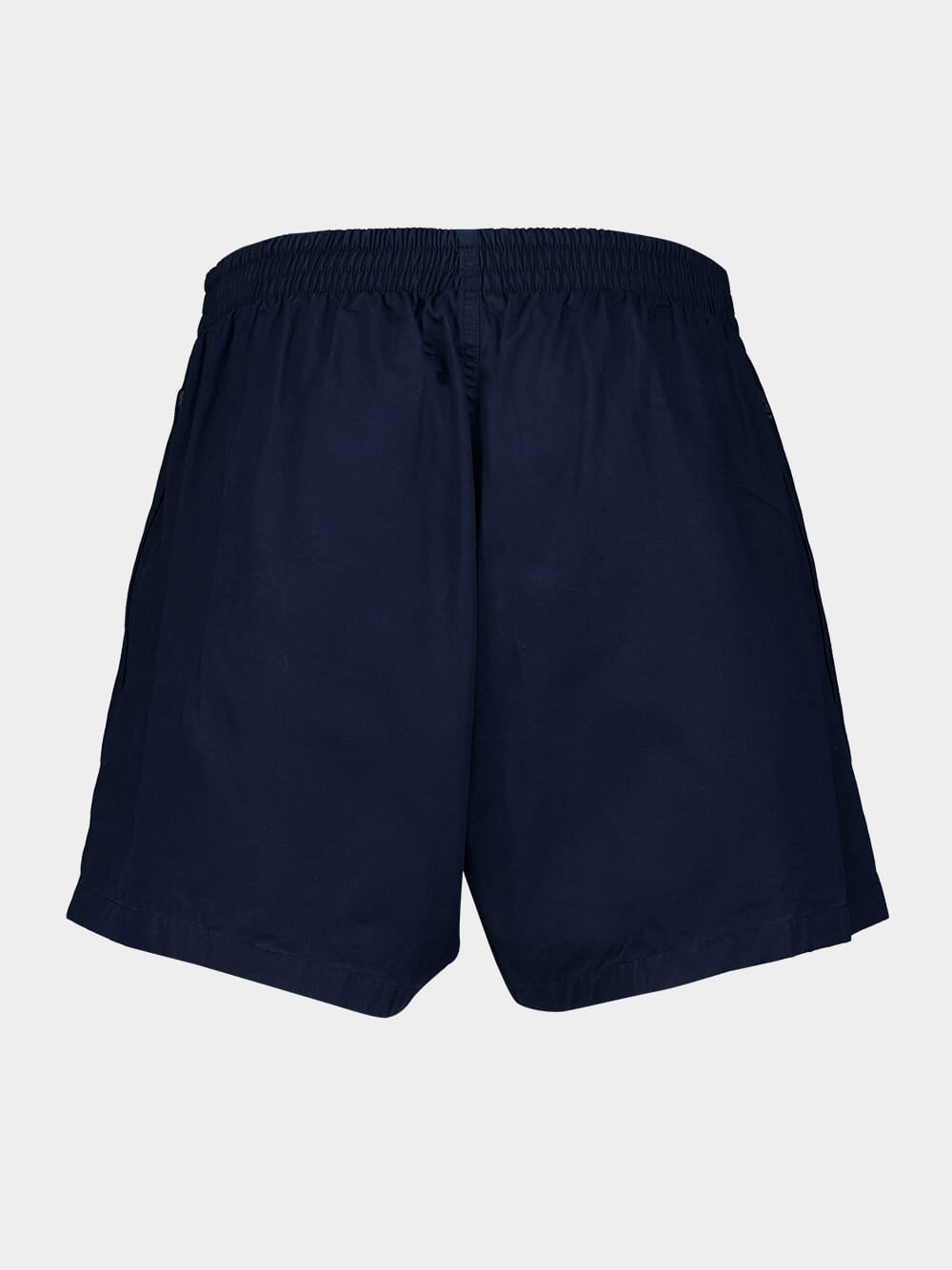 Dark Blue Cotton Poplin Boxer Shorts