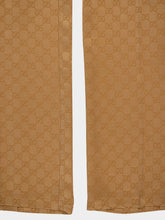 Gucci Camel GG Jacquard Pants