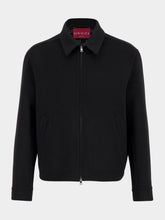 Gucci Black Wool Blouson Jacket