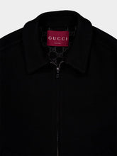 Gucci Black Wool Blouson Jacket