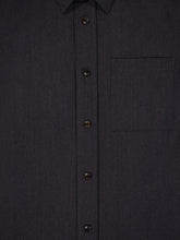 Gucci Dark Grey Wool Embroidered Shirt