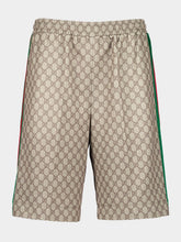 Gucci Technical Jersey Shorts with Web