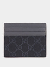 Gucci Grey Trim GG Supreme Card Holder