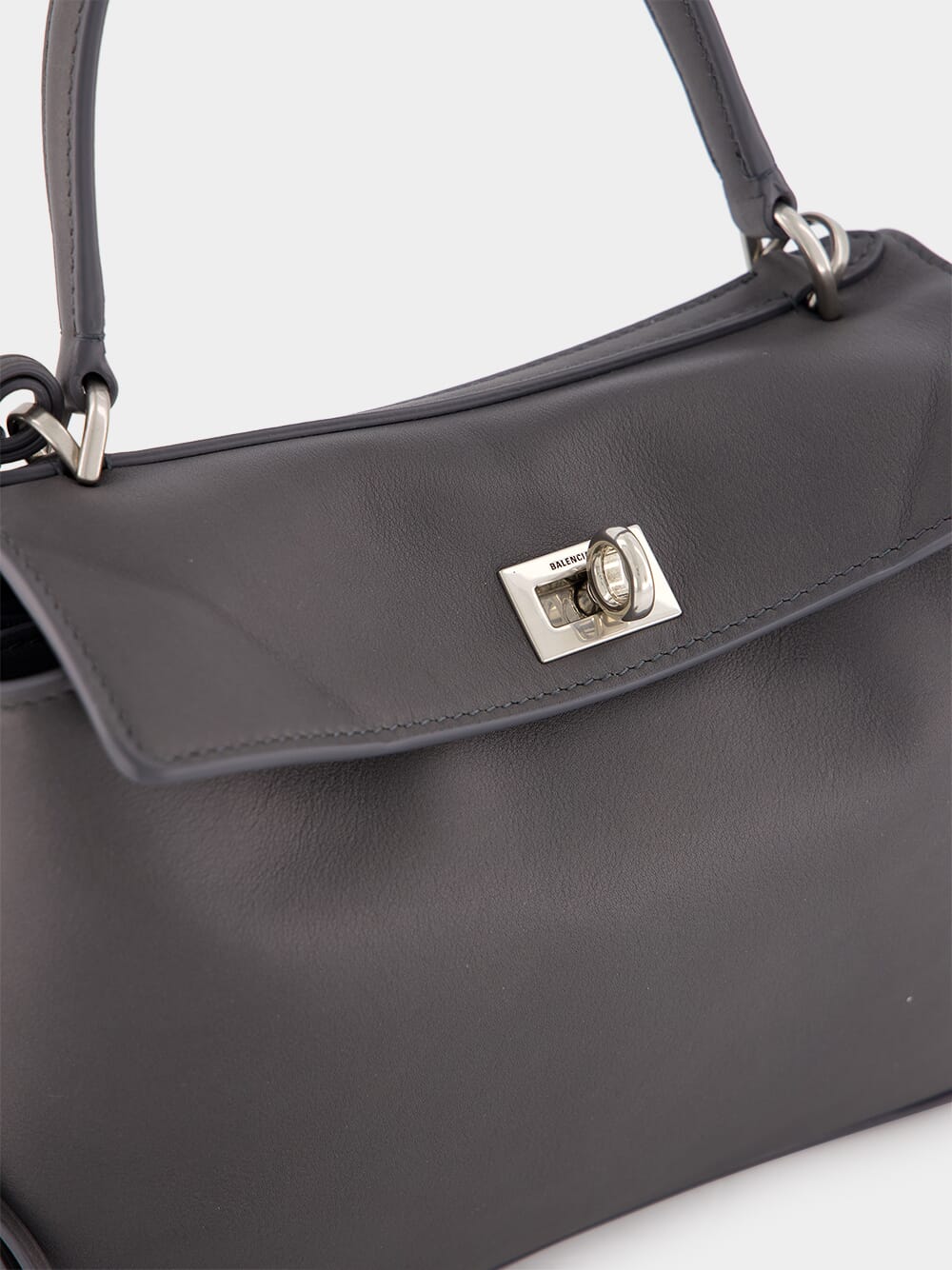 Grey Rodeo Mini Handbag